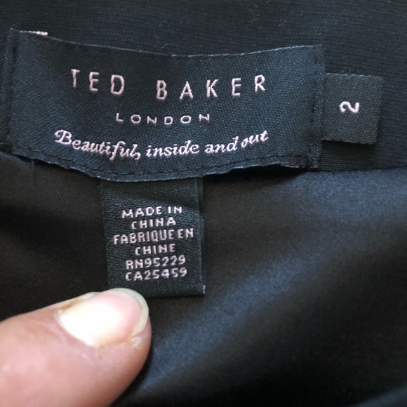 Ted Baker Jamthun Peplum Dress 2 - Picture 4 of 16